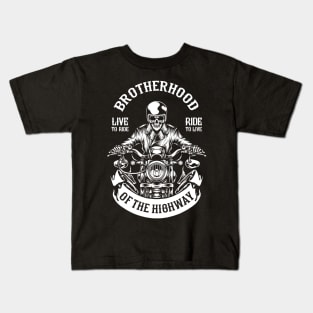 Brotherhood of the highway Tazzum Kids T-Shirt